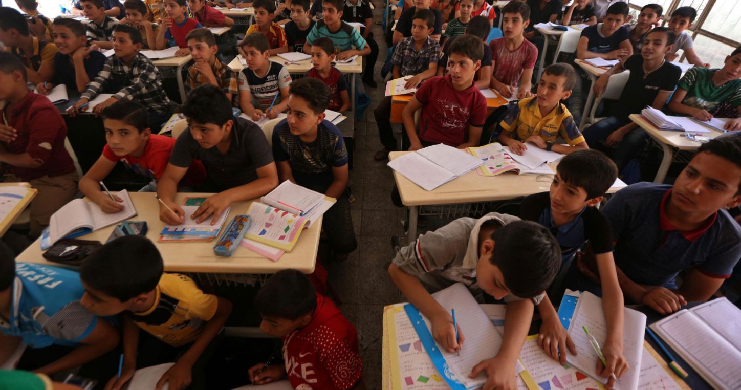 Iraqi Children at School